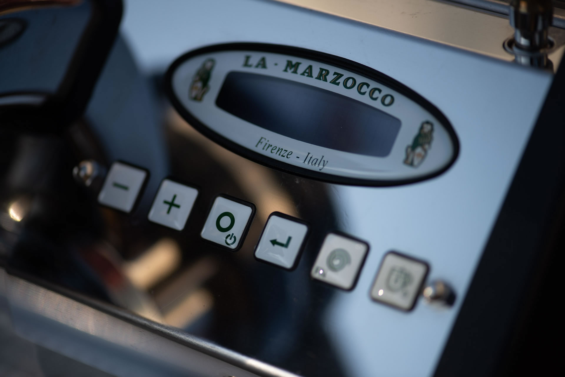 La Marzocco Siebträger-Kaffeemaschine - Display